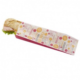 Sac sandwich papier KRAFT BLANC INGRAISSABLE