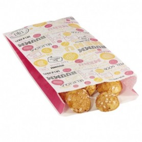 Sac viennoiserie décoré 18 X 35 X 7cm