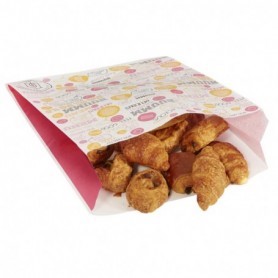 Sac viennoiserie décoré 26 X 35 X 8-5cm