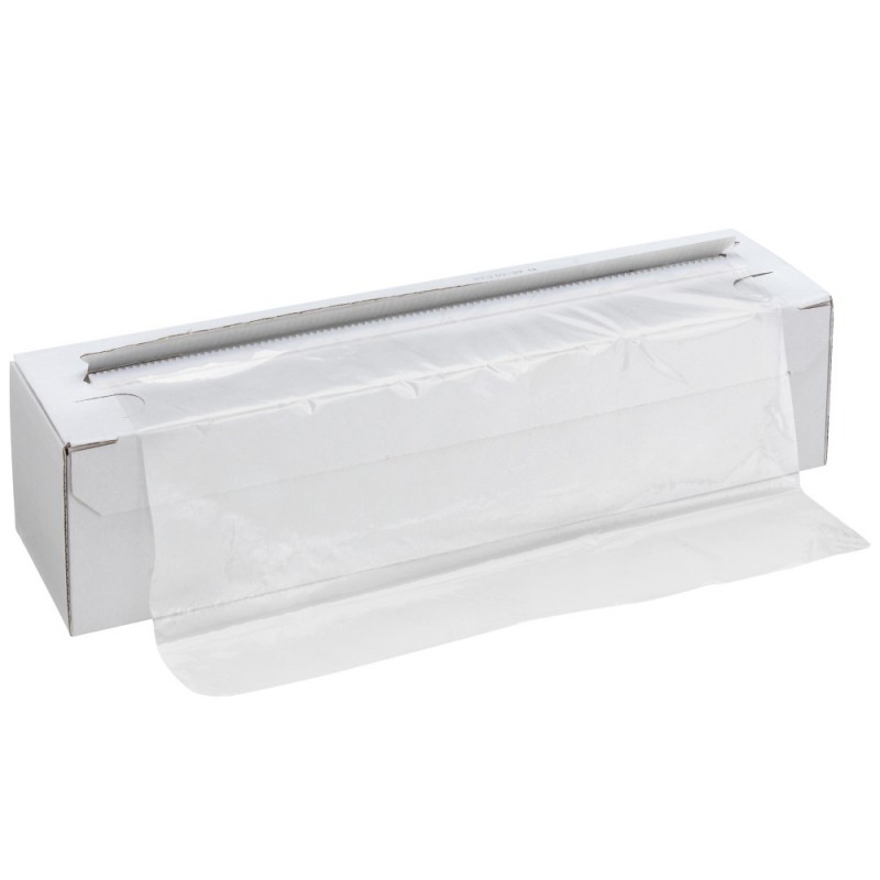 Film étirable polyéthylène en boîte distributrice 300mmx300m