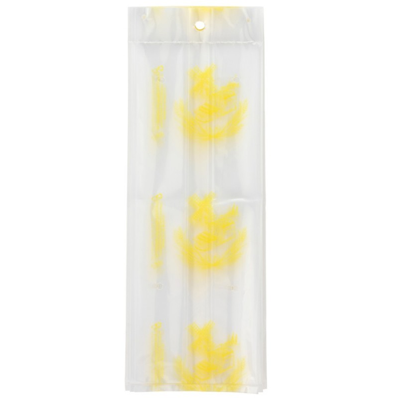 Sac à pain liassé macro-perforé JAUNE 12 x 35 x 10cm