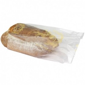 Sac à pain liassé macro-perforé BEIGE 23 x 40 x 8cm