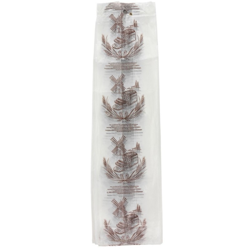 Sac à pain biosourcé liassé macro-perforé