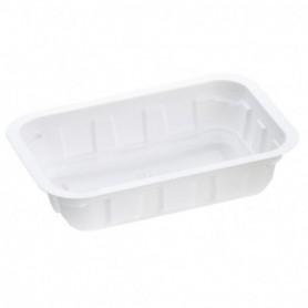 Barquette scellable blanche...