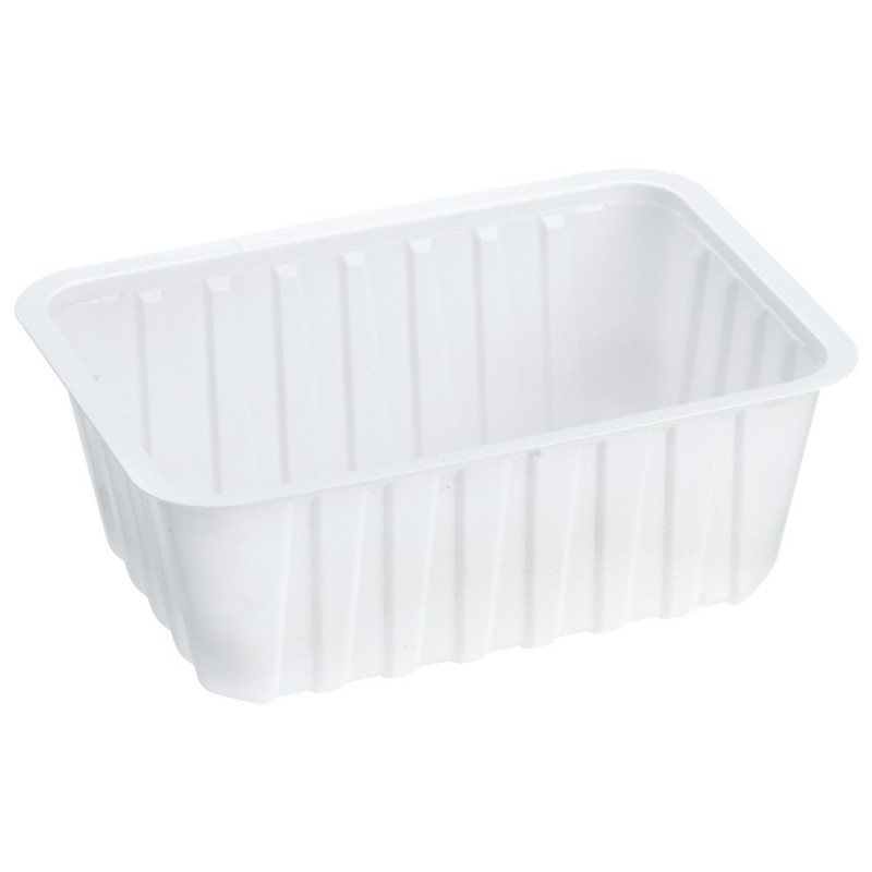 Barquette scellable blanche PETIT FORMAT 375cc