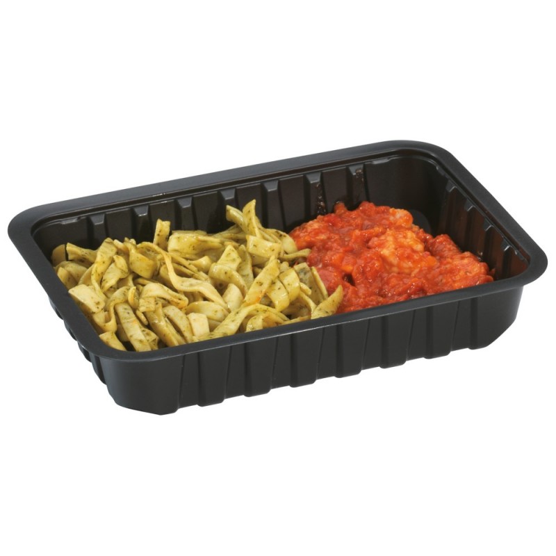 Barquette scellable noire PETIT FORMAT 500cc