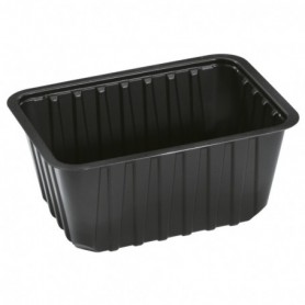 Barquette scellable noire GRAND FORMAT 1000cc