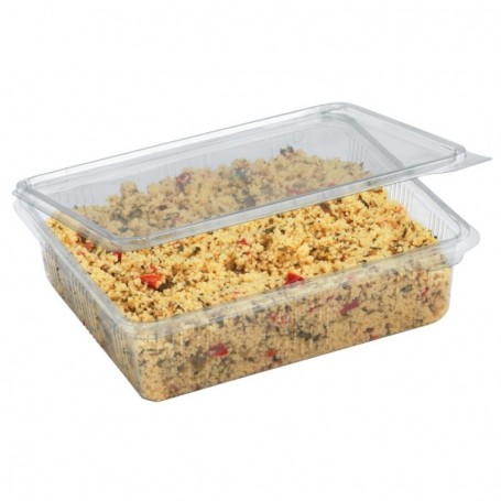 Boîte rectangulaire à couvercle charnière 2000cc