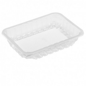 Barquette barrière mono-PET thermoscellable absorbante B6