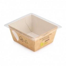 Barquette carton operculable hybride 392