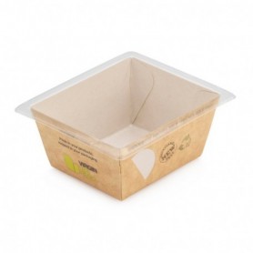 Barquette carton operculable hybride 392