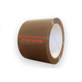 Rouleaux Adhésifs PP SILEUCIEUX 75x100 HAVANE