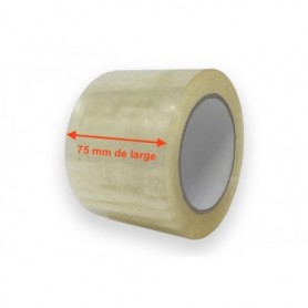 Rouleaux Adhésifs PP SILEUCIEUX 75x100 TRANSPARENT