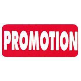Etiquette adhésive - PROMOTION RECTANGULAIRE