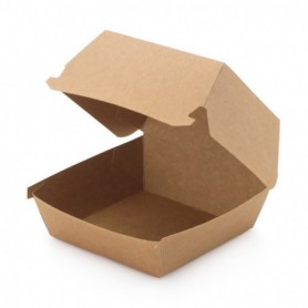 Boîte hamburger kraft 118 X...