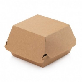 Boîte hamburger kraft 118 X 117 X 77-5mm