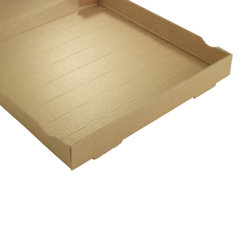 Boîte à pizza kraft 29 x 29 x 3-5