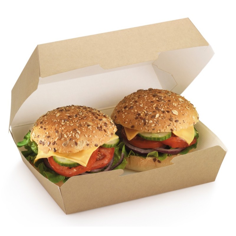 Boîte repas en carton BOITE REPAS