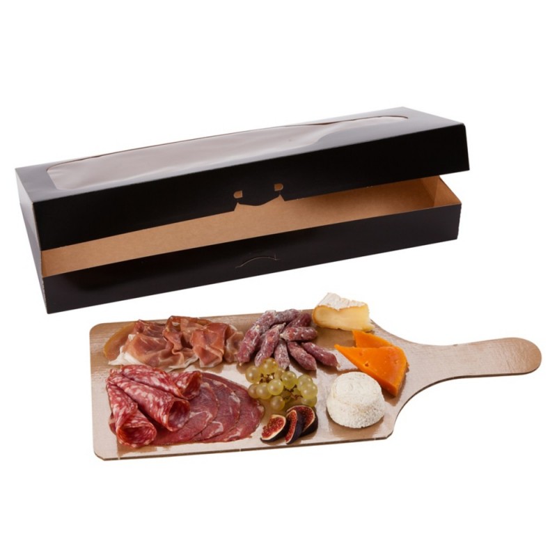 Kit plancha box en carton avec fenêtre 45-5 x 19 x 5cm