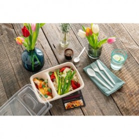 Boîte Ã couvercle 2 compartiments