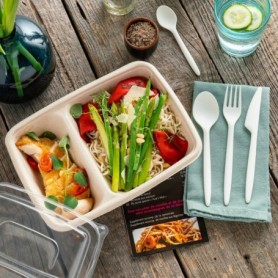 Boîte Ã couvercle 2 compartiments