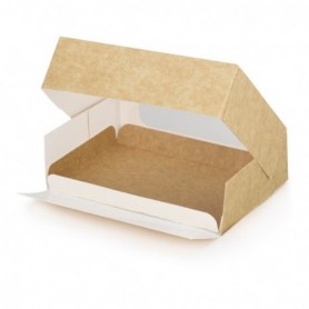Boîte carton avec fenêtre et plateau support 175 X 122 X 50