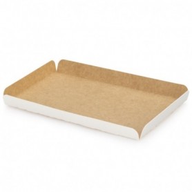 Boîte carton avec fenêtre et plateau support 220 X 147 X 50