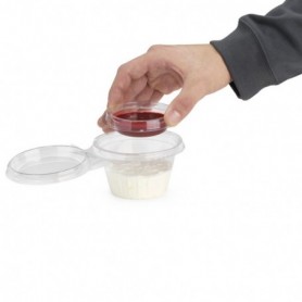 Pot rond à fermeture sécurisée 250