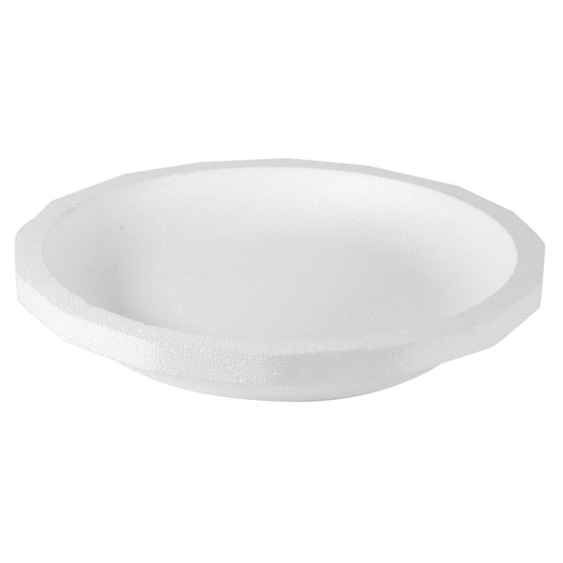 Plateau de fruits de mer 1-2 parts de forme RONDE 28 x 3mm