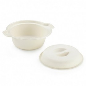 Cocotte en pulpe de canne à sucre COCOTTE ET COUVERCLE