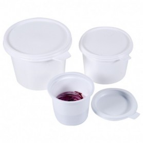 Pot plastique blanc 50cl
