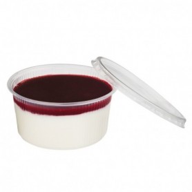 Pot plastique transparent 25cl