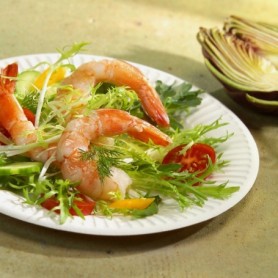 Assiette en carton RONDE 18cm