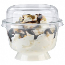 COUPE DESSERT AVEC PIED