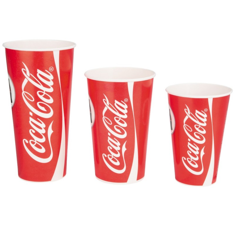 Gobelet carton impression Coca-Cola® 25cl