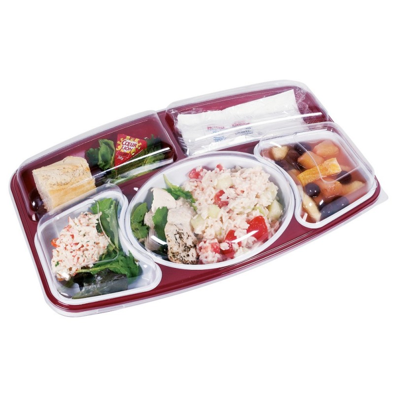 Plateau repas prestige BORDEAUX 34 x 27 x 6-5cm