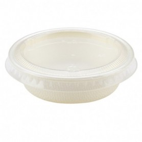 Ramequin en pulpe de canne à sucre COUVERCLE