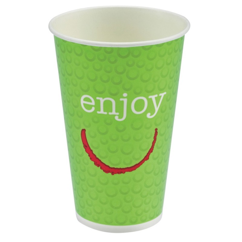Gobelet carton impression ENJOY 25cl