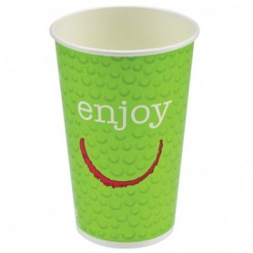 Gobelet carton impression ENJOY 40cl