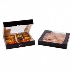 Boîte carton noire avec...