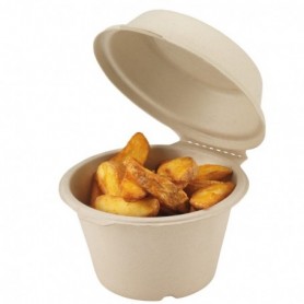 Boîte snacking en pulpe de canne à sucre 57-5cl