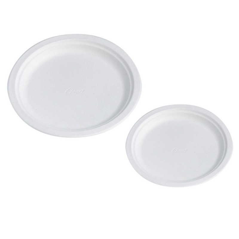 Assiette en carton moulé diamètre 17cm