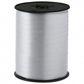 Bolduc satiné ARGENT 7mmx500m