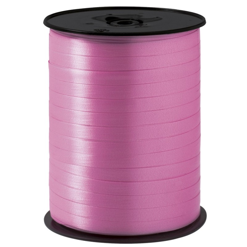Bolduc satiné ROSE 7mmx500m