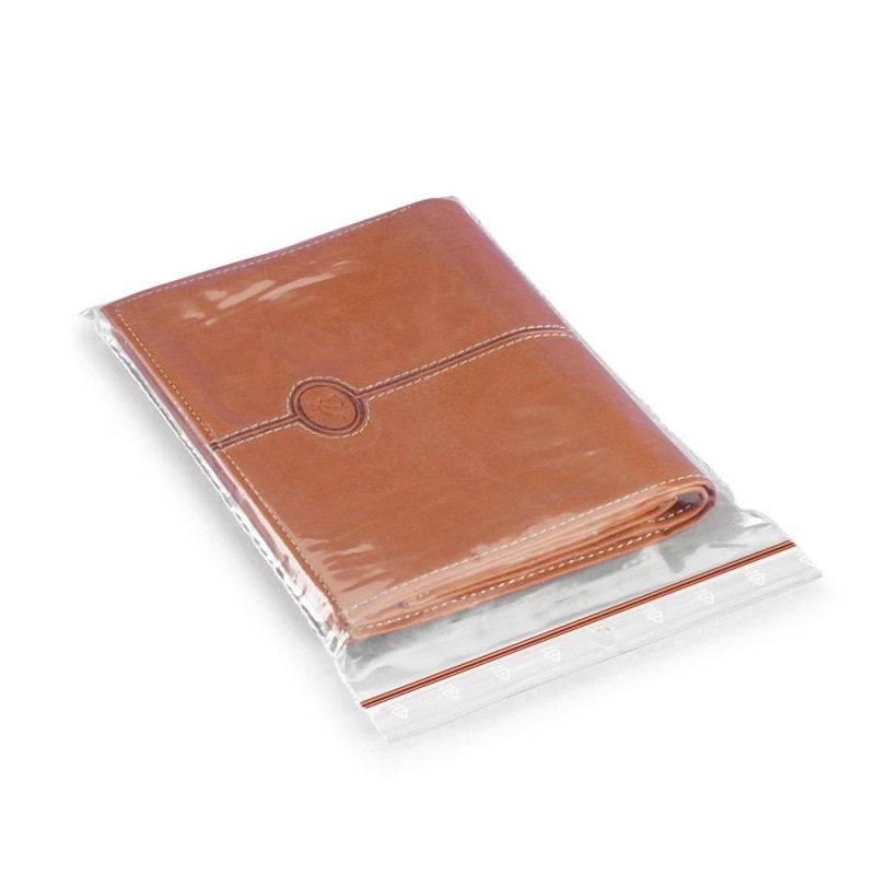 Sachet à fermeture zip 60 µ sans trou d'aération 70 x 170mm