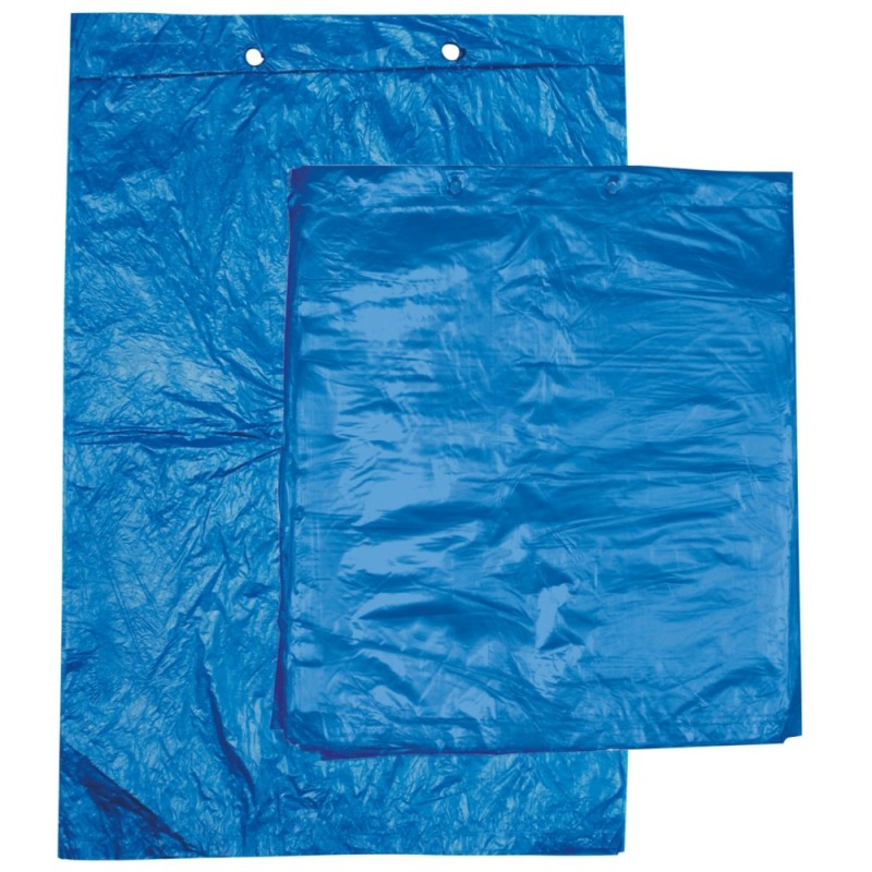 Sac plastique plat économique liassé TRANSLUCIDE 23 x 31cm