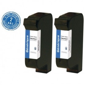 Cartouche Pitney Bowes compatible (Lot de 2 cartouches) DM210i | DM390i