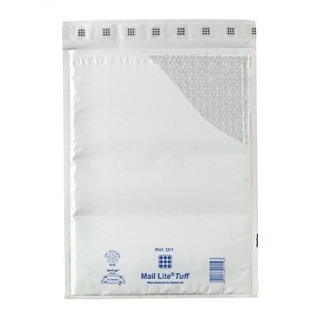 100 Enveloppes à Bulles PLASTIFIEES Type D/1 - Format 180x260 mm 