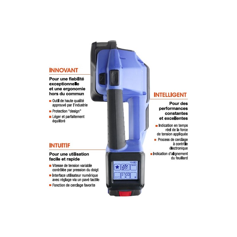 Tendeur-sertisseur autonome - Modèle OR-T 260