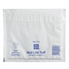 100 Enveloppes à Bulles PLASTIFIEES Type D/1 - Format 180x260 mm